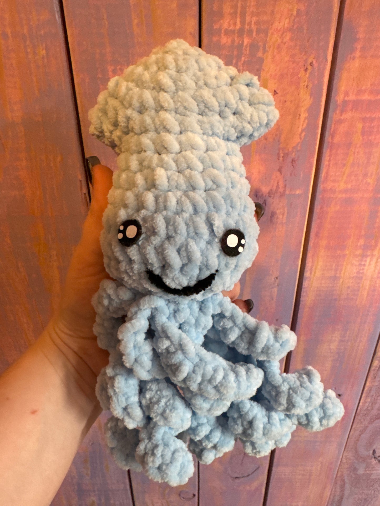 Blue squid