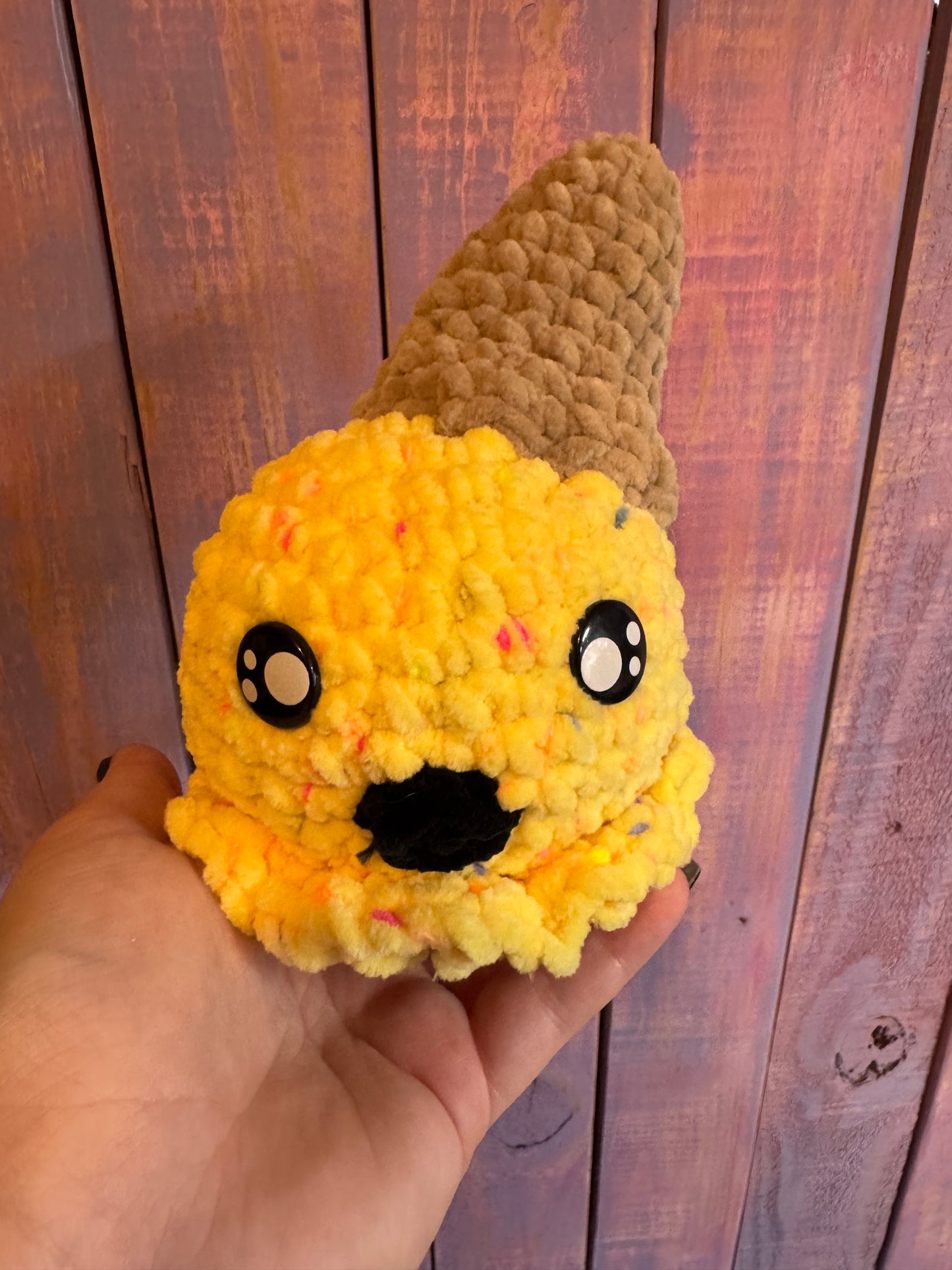Surprised ice cream