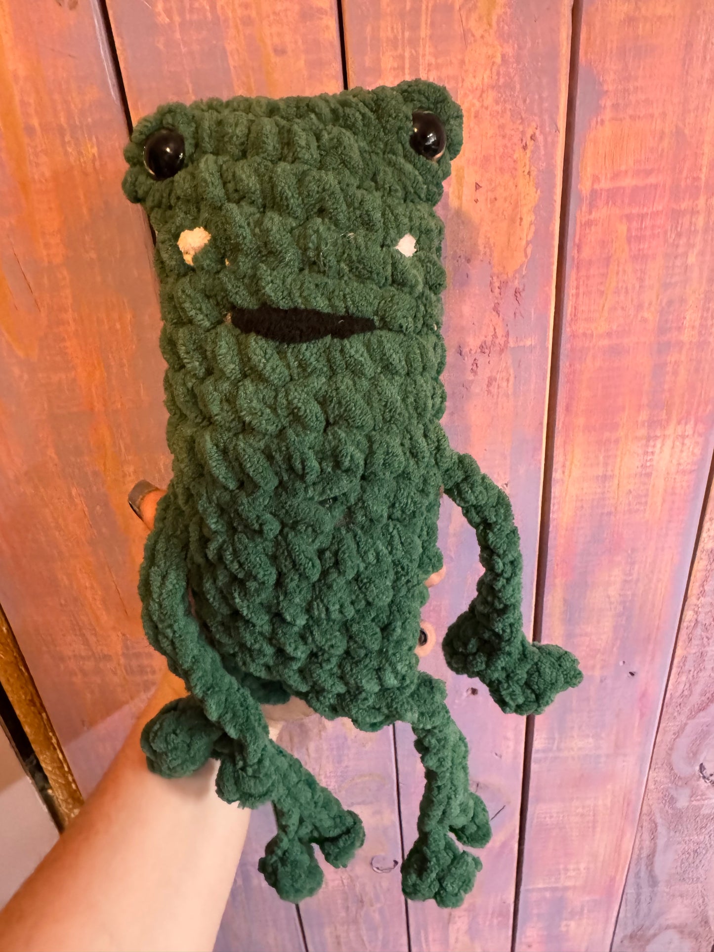 Large leggy frog