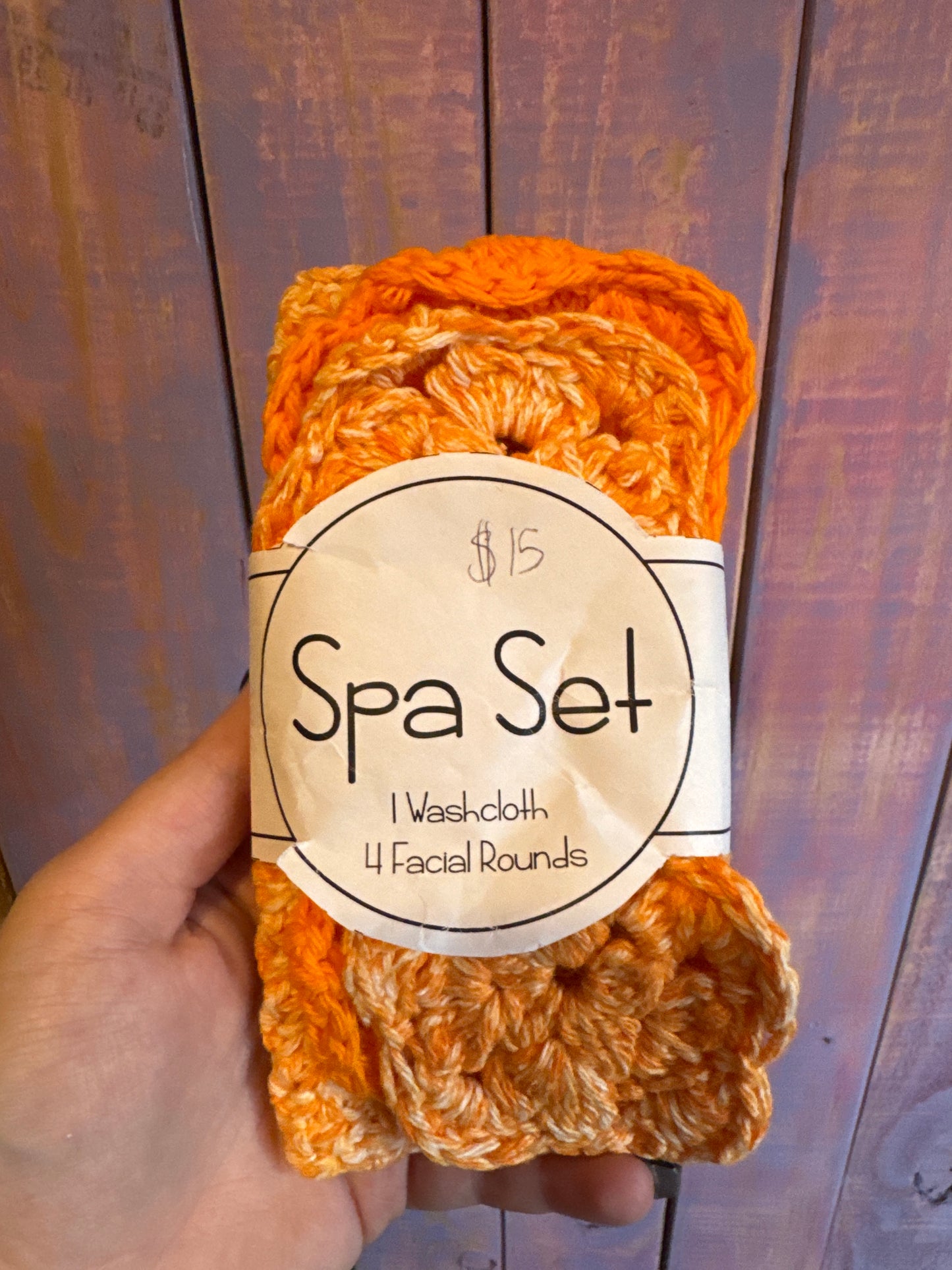 Spa set - orange