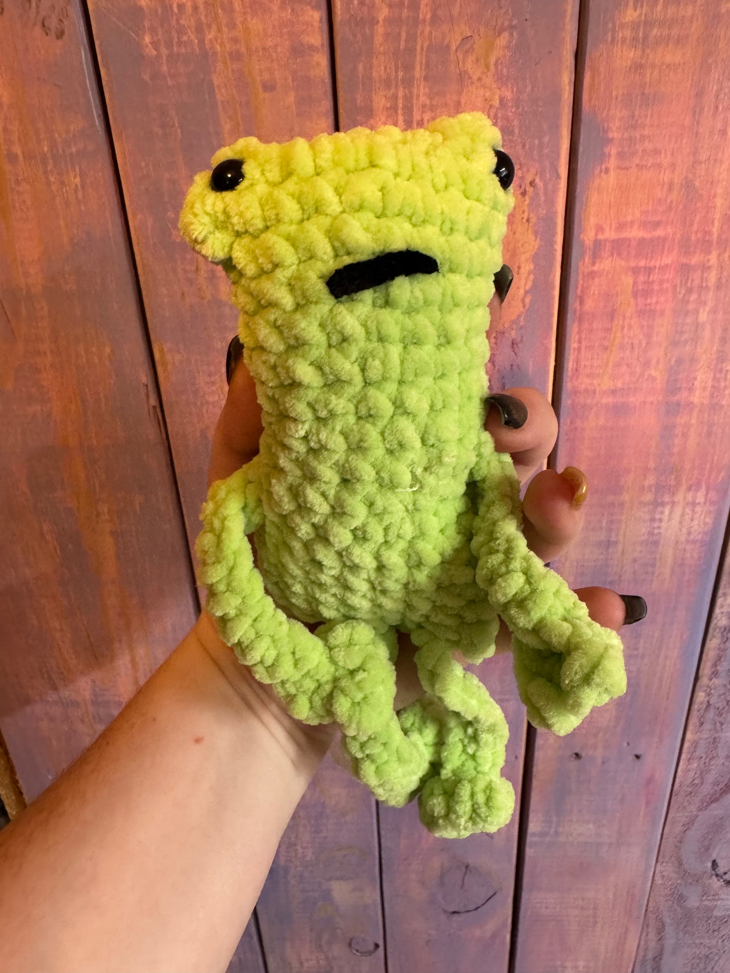Leggy frog